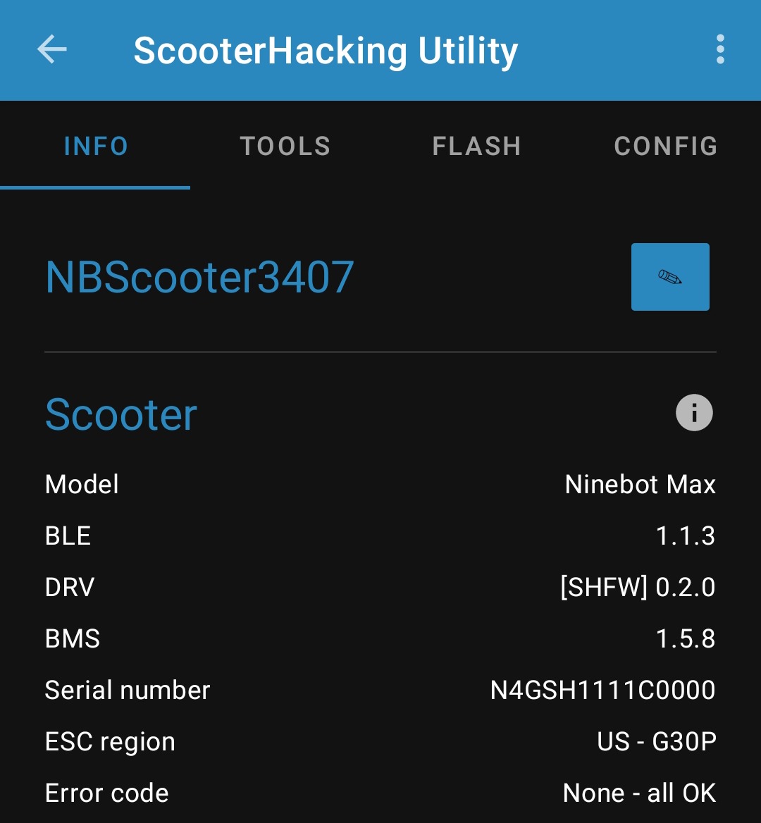 ScooterHacking Utility by ScooterHacking.org